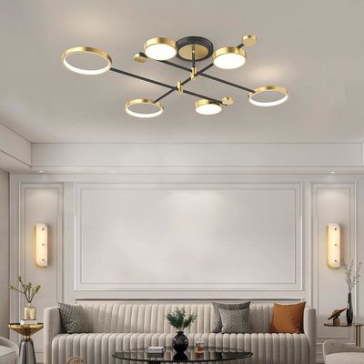 48W 72W 96W Flush Mount Indoor LED Ceiling Lights Fixtures for Restaurant Living Room