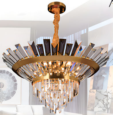 Customized Smoked Glass Cluster Pendant Light 110V - 240V