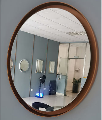 Square And Circle Illuminated Bathroom Mirrors With ABS Plastic Frame