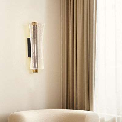 Simple Black Living Room Back Wall LED Wall Lamp Design Sense Best-selling Bedroom Bedside Acrylic Led Wall Lights