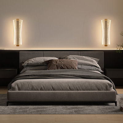 Simple Black Living Room Back Wall LED Wall Lamp Design Sense Best-selling Bedroom Bedside Acrylic Led Wall Lights