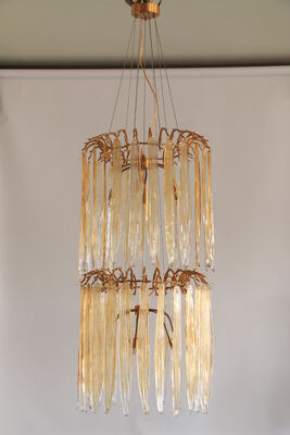 Modern Clear Crystal Ring Chandelier Pendant Light Hotel Reception Premium Circular Luxury Ceiling Fixture