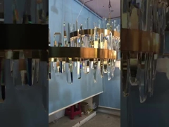 Κρυστάλλινο κρεμάλι φωτισμού πολυέλαιου