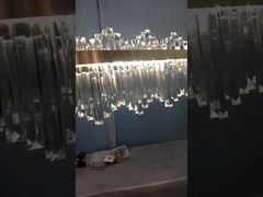 Λοξοφόρο λουκέτο Φώτα Κ9 Κρυστάλλινο λουκέτο πολυέλαιο
