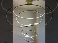LED μοντέρνο δαχτυλίδι πολυέλαιο
