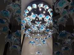 Τέχνη Glaze Θέμα Ωκεανού Γυαλί Αστέρι της Θάλασσας Πανδοχείο Δημιουργικό Διακοσμητικό Πανδοχείο