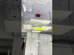 Μεγάλη μη τυποποιημένη μηχανική Custom Mall Lobby Υπηρεσία πώλησης νερού Club Villa Crystal Strip Cha
