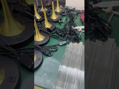 Φωτιστική πηγή LED Τέχνη Γυαλί Σίδηρο Αλουμίνιο Σύγχρονο ξενοδοχείο Λομπί Πάρτι Custom Μεγάλο κυκλικό Χρυσό Μετ
