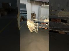 Χρυσοί Χάλκινοι Ορείχαλκοι Προσαρμόσιμοι Μεγάλοι Πολυέλαιοι Φουαγιέ Για Κάθε Στυλ Χώρου