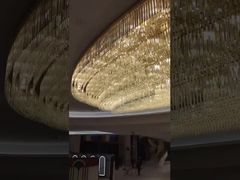 Σύγχρονο Στρογγυλό Μεγάλο Ισπανικό Μαρμάρινο Κεράσινο Κεραυνό Φως Σπιτιού Κεραυνό Φώτα