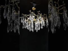 Παγωμένος ODM ελαφρύς σύγχρονος απλός πολυέλαιος κρεμαστών κοσμημάτων σφαιρών γυαλιού για το εστιατόριο καθιστικών