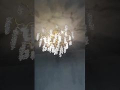 Μια πιο προσεκτική ματιά: Δημιουργικό κεραμικό φωτιστικό οροφής με φύλλα Ginkgo, ρυθμιζόμενο καλώδιο ανάρτησης