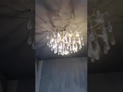 Δείτε γιατί να επιλέξετε Προσαρμοσμένο κρεμαστό φωτιστικό 110V-240V Ανθεκτικό στη σκουριά Γυαλισμένο χρωμιομένο πολυέλαιο