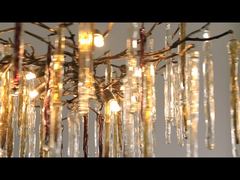 Μια πιο προσεκτική ματιά: Κομψά μοντέρνα φώτα οροφής υψηλής CRI πολυτελείας για διακόσμηση σαλονιού