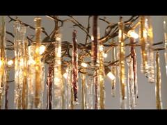 Μια πιο προσεκτική ματιά: Προσαρμοσμένα κρεμαστά φώτα χύτευσης υψηλής θερμοκρασίας με ισχυρή διαπερατότητα φωτός