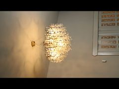 Δείτε Γιατί να Επιλέξετε CCC ISO9001 Γυάλινα Κρεμαστά Φωτιστικά Λευκά Παγωμένα Γυάλινα Κρεμαστά Φωτιστικά Οροφής