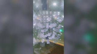 Προσαρμοσμένη Κατασκευή Hotel Lobby Διακοσμητικό Γυάλινο Κρεμαστό Φωτιστικό Μοντέρνα οροφή Led