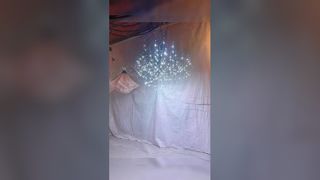 Ρολόι: E14 LED Κρυστάλλινο κρεμαστό πολυέλαιο Φώτα ρυθμιζόμενης θερμοκρασίας χρώματος Βιτρίνα