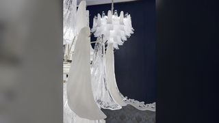Μια πιο προσεκτική ματιά: Custom Lantern Crystal Chandelier Gold Finish Hotel Club Villa Luxury Oriental