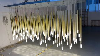 Κρεμαστά κρυστάλλινα μοντέρνα φωτιστικά οροφής Deco West Art Drop Light Βιρένια Φωτιστικά Φωτιστικά Φτελιές Gl