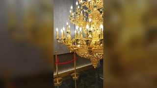 Custom Crystal Chandelier Luxury Hotel Lobby Lighting