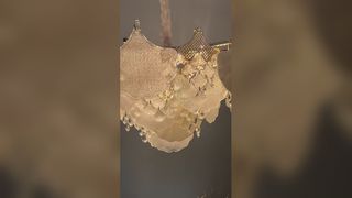 Δείτε γιατί να επιλέξετε Custom Oval Pill Crystal Chandelier Gold Finish Hotel Reception Dining Club Luxury