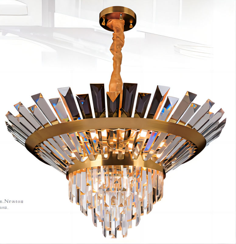 Customized Smoked Glass Cluster Pendant Light 110V - 240V