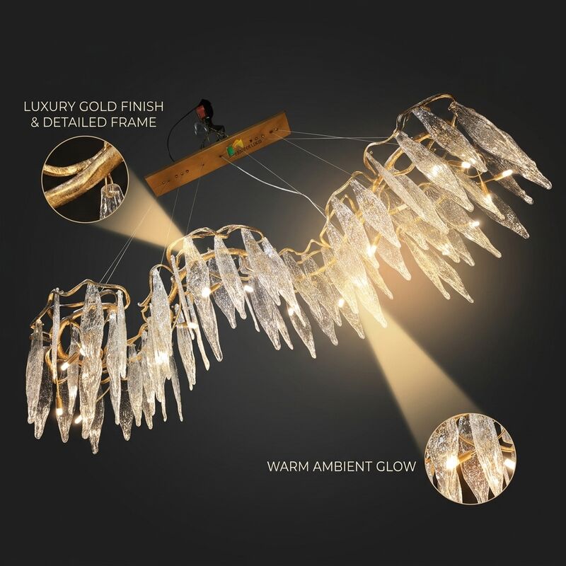 Customized Hotel Pendant Crystal Chandelier Light Luxury Hanging Fixture Villa Club Lobby Decor
