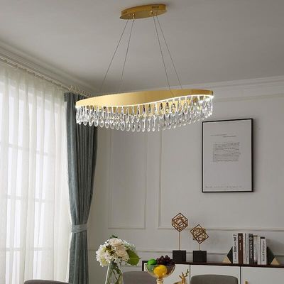 Εσωτερικά κρεμαστά κοσμήματα Dia40cm Dia80cm 1100lm ανώτατων φω'των λόμπι οδηγημένα πολυτέλεια