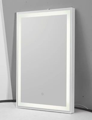 Τετραγώνων και κύκλων των οδηγήσεων λουτρών πλαστικό πλαίσιο ABS καθρεφτών ελαφρύ
