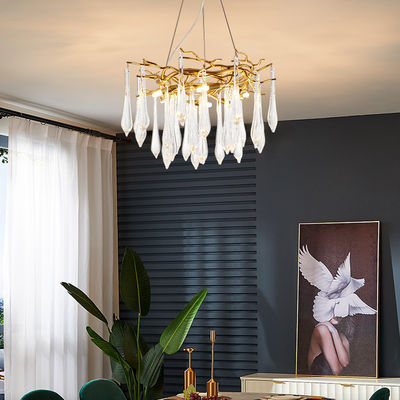 110 - 240V G9 High End Pendant Lights Τεχνητά φουσκωμένο γυαλί φυσαλίδων
