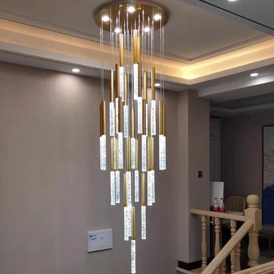 Ξενοδοχείο Διάδρομος Σκάλα Κρυστάλλινο Stick Pendant Φως Μπαλκόνι Διάδρομος Κρεμαστικά